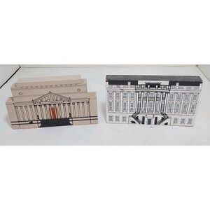 2 The Cat's Meow Washington DC Series  White House National Archives Village VTG